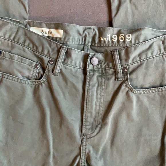 Gap Cord Pants and Green Denim Pants - Picture 5 of 6